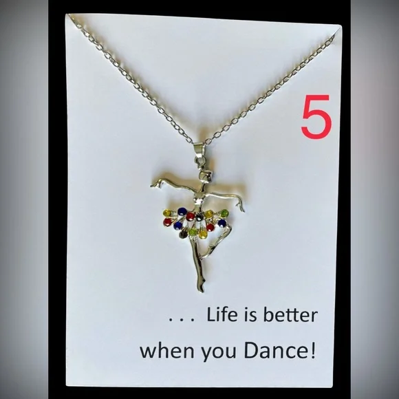 🆕 Ballerina Necklace - Multi - Picture 11 of 12